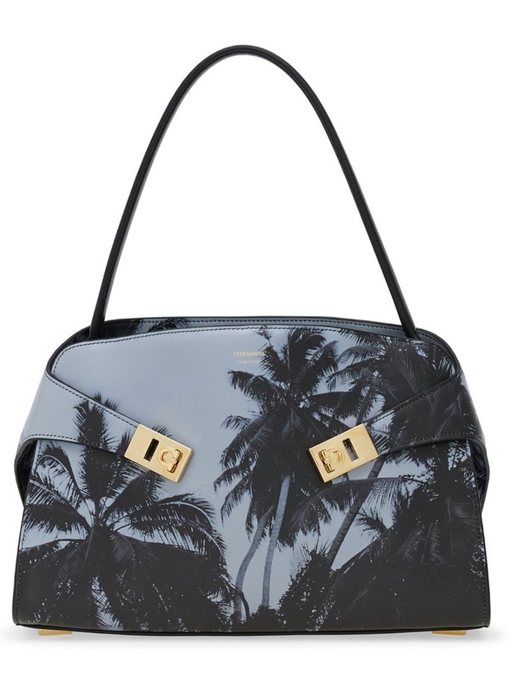 NWT FERRAGAMO Hug Leather Shoulder Bag